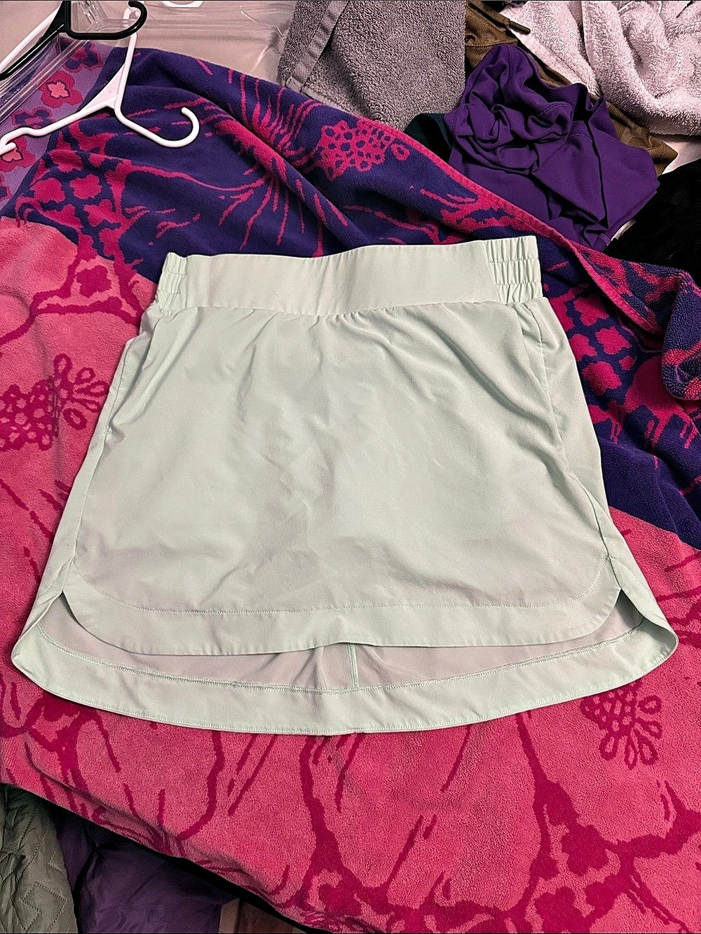 Halara High-Rise Skirt Athletic Shorts Mint Green
